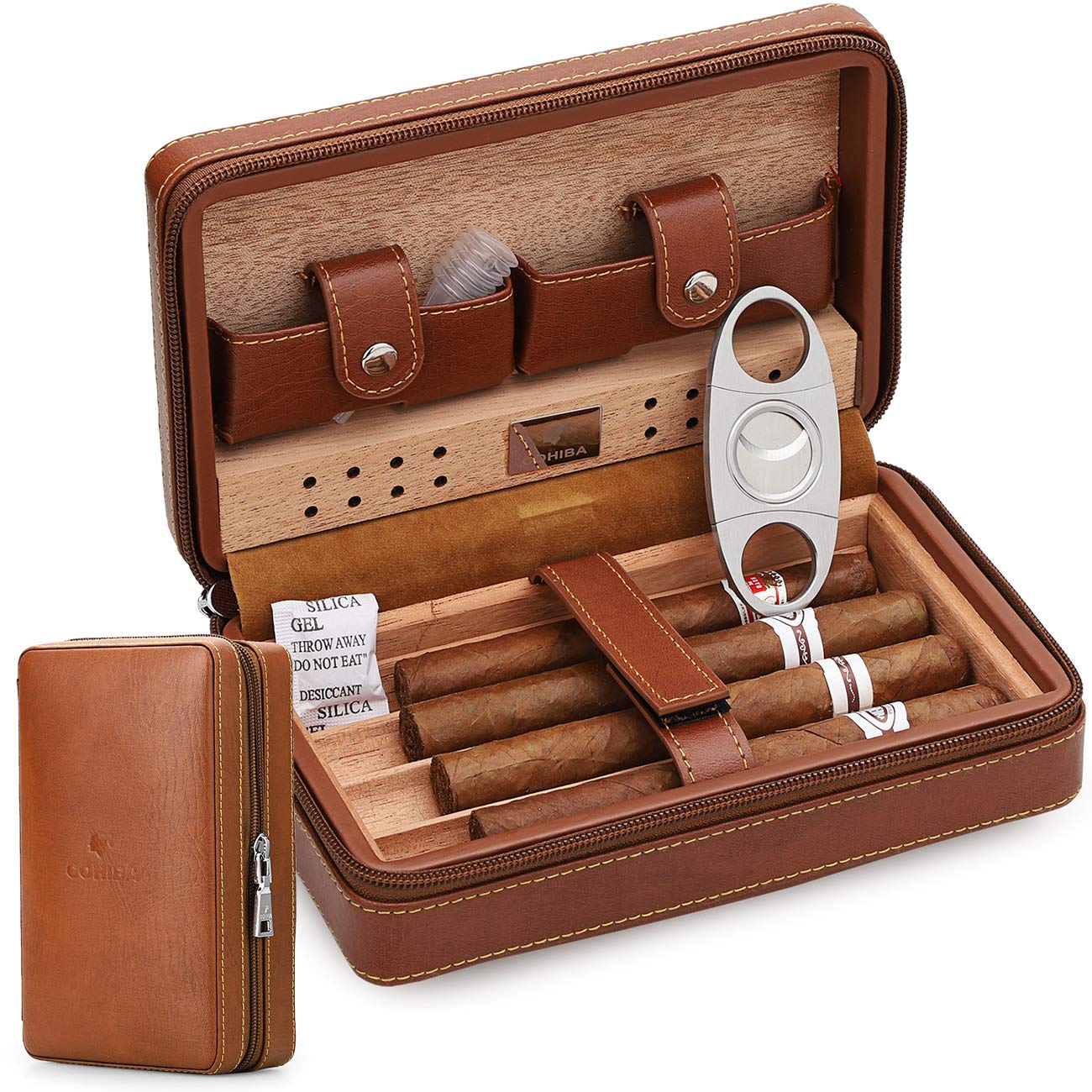 Amazon.com: Time C club 4-Finger Portable Travel Leather